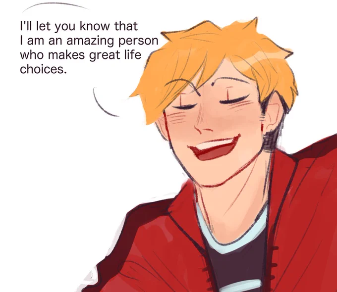 he's not taking back his word
#haikyuu #atsukita 