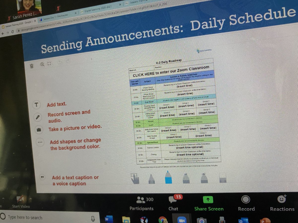 teachsarahteach's tweet photo. @ICanReadDallas @DigitalDISD Thank you for the FABULOUS @Seesaw training today and the sneak peak at the resources you have for us! #SeesawDISD #EarlyLearningDISD #DigitalDISD https://t.co/IanVWUnSAD