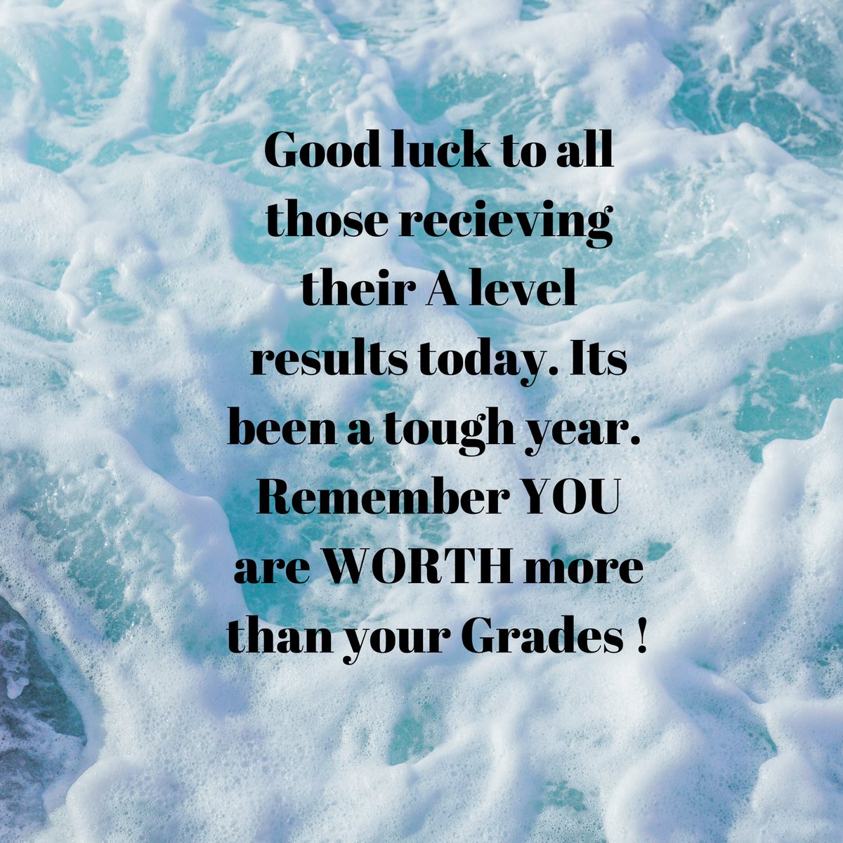 A level results it’s been a tough year!!#alevels2020 #PositiveVibes #selfworth #ThursdayMotivation