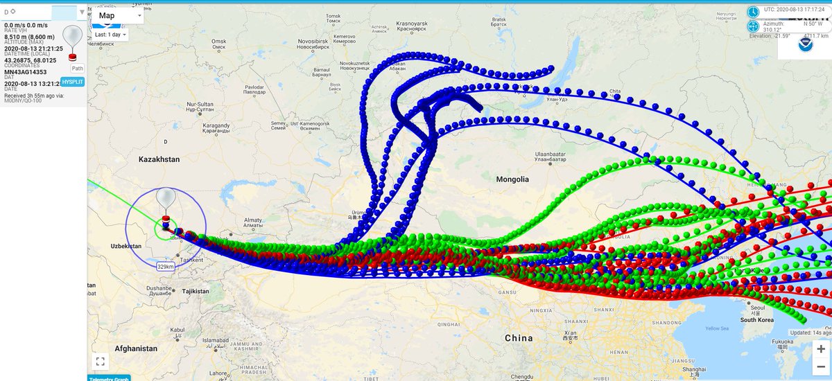 Phil Crump on Twitter ".DL7AD's highaltitude balloon launched this
