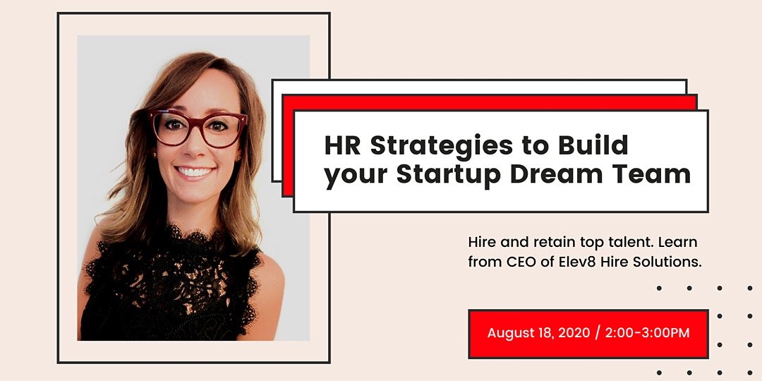 What makes great #startups? GREAT TEAMS! 💪 Learn to attract, hire, and retain talent during our Startup Mentor Hour, Aug. 18 - eventbrite.com/e/startup-ment…