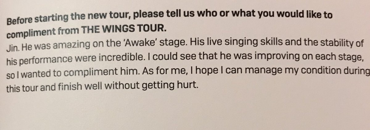 Yoongi biggest Awake fan.