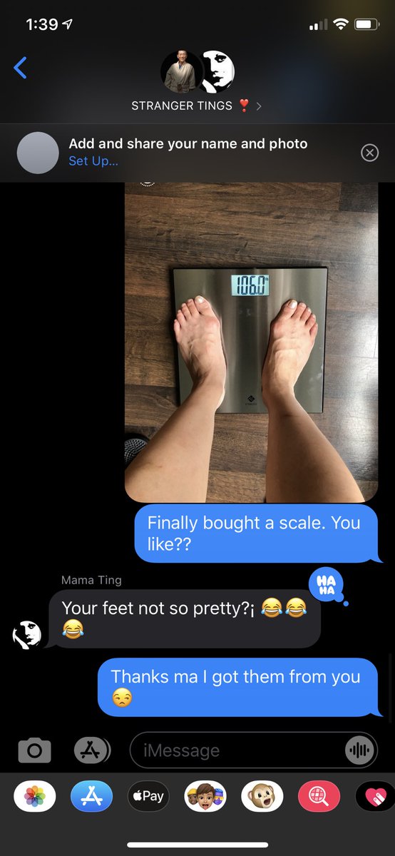 Texts from Mama Ting 🤣