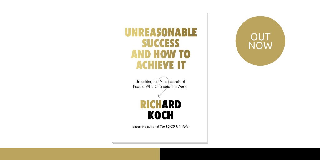 PiatkusBooks's tweet image. Happy publication day to @RichardKoch8020. #UnreasonableSuccess is a compelling and original guide to achieving outstanding results in all walks of life.
 
Order your copy here: fal.cn/39INP