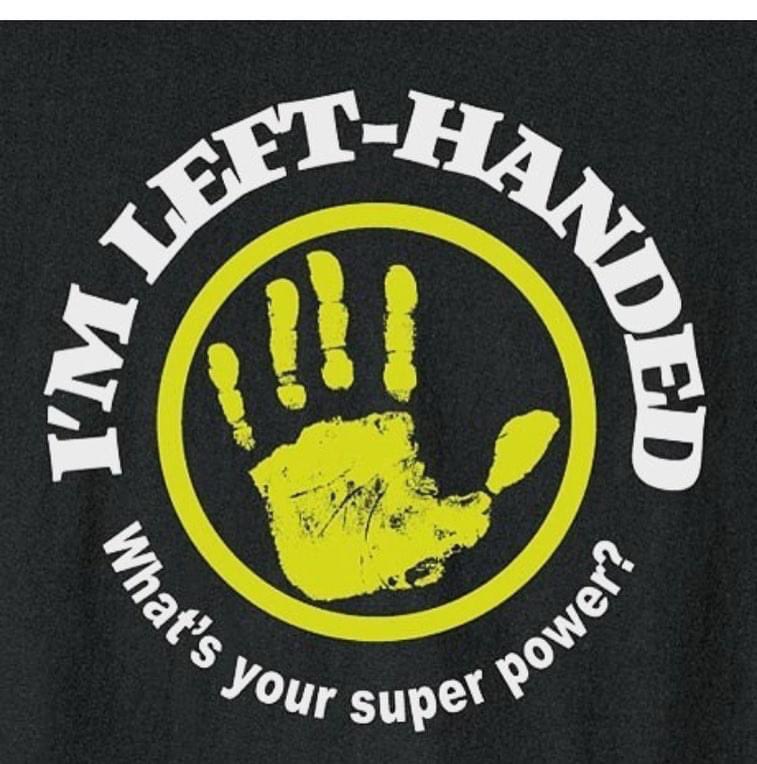 TtotheJ12's tweet photo. #nationallefthandersday #LeftiesDoItRight #lefty #southpaw 😀🖐🏾🏀 https://t.co/NMEVgyhVNH