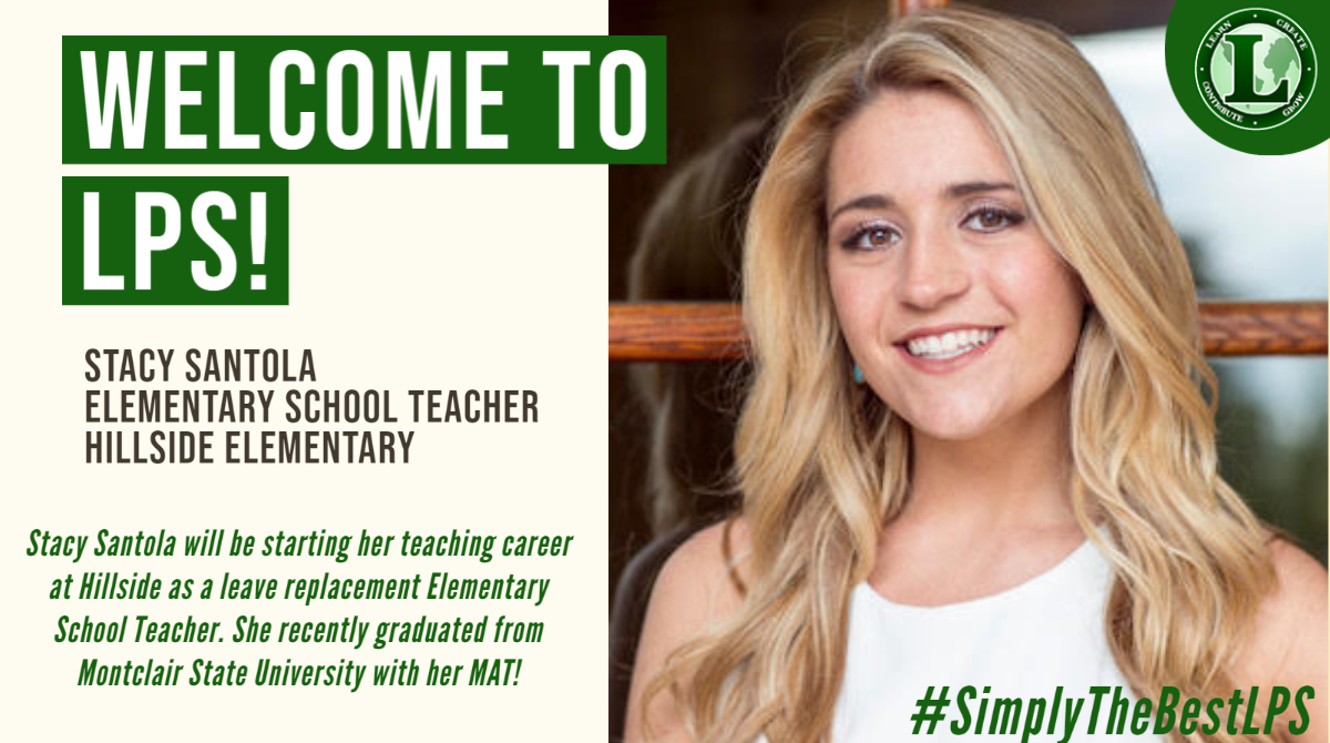 LivSchoolsTEAM's tweet image. Welcome, Stacy!  #SimplyTheBestLPS @Hillside_Elem