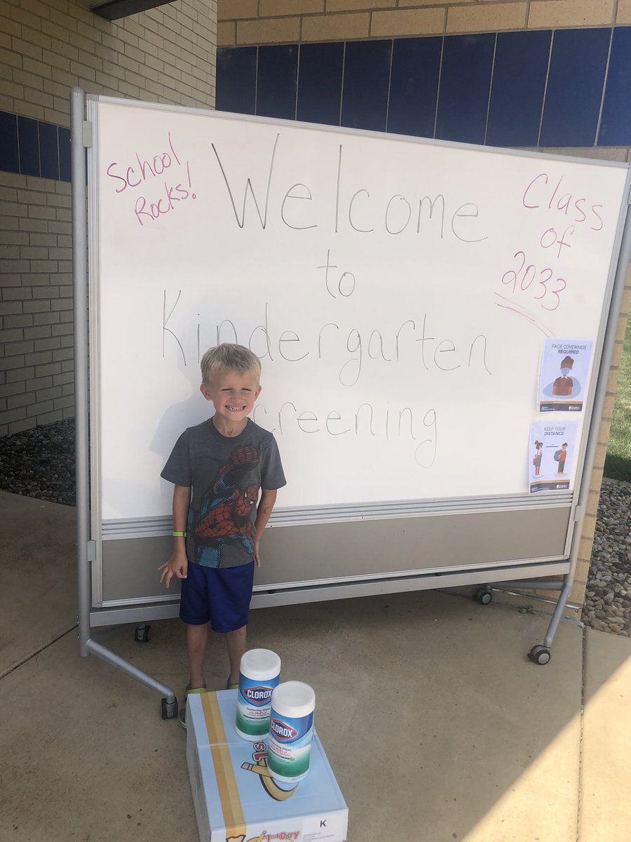 PeoChiefsGM's tweet photo. Kellen rocked his Kindergarten Screening #CentralPrimary #Classof2033 https://t.co/D5zXtLc9e3