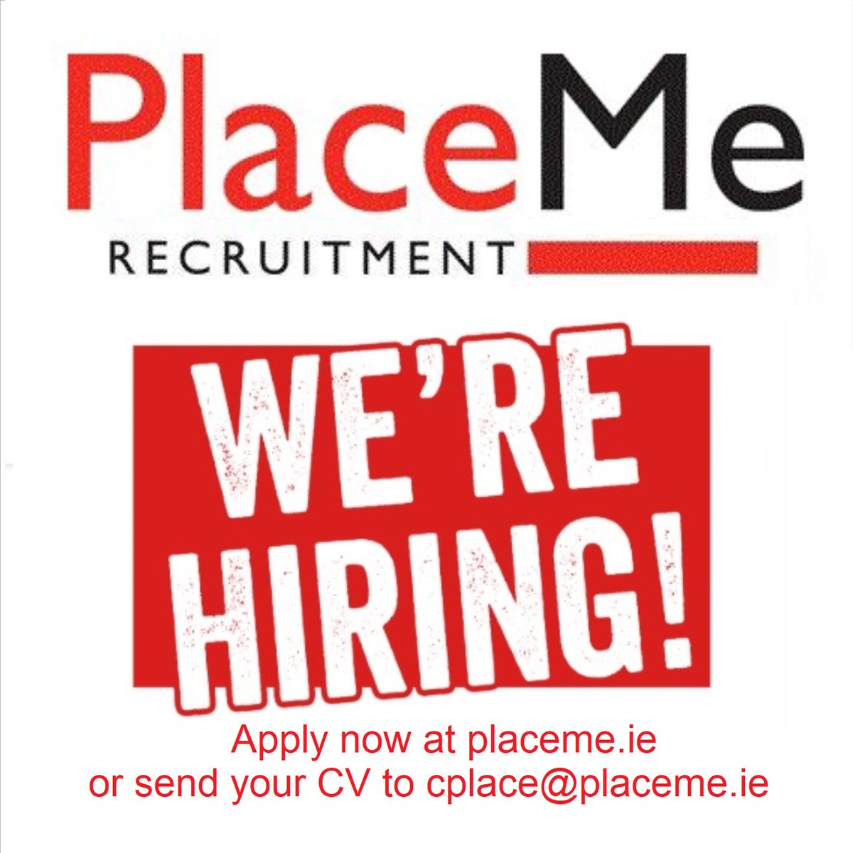 PlaceMeRecruit's tweet photo. PlaceMe: #Regional #Quality #auditors required
#3rd level relevant qualification
#Audit
#1+ yrs experience in a quality role in fast paced logistics or similar Industry
#Full clean drivers licence, Flexible to travel

Info: Caroline: cplace@placeme.ie/086 3840862 https://t.co/ifIU5YZiqV
