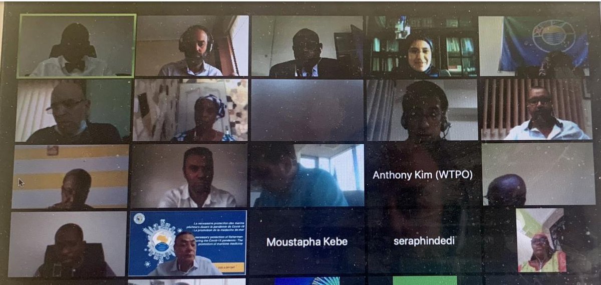 Webinar on the working conditions of fishermen organized by <a href="/comhafat/">Comhafat Atlafco</a>, the SE of ATLAFCO pleads for a conversion of ad hoc measures to respond to the current health crisis into comprehensive social protection systems.