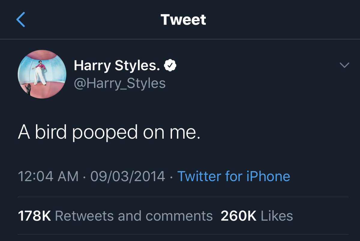 harry styles as his iconic tweets: a thread ࿐