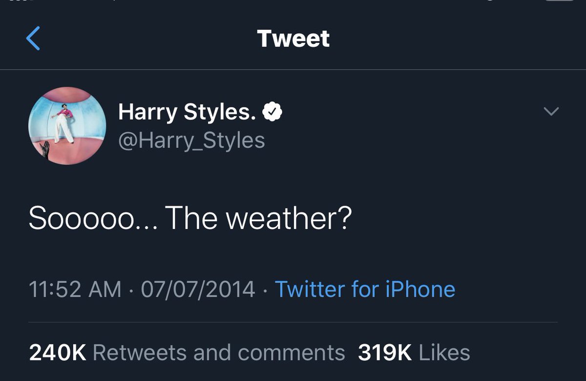 harry styles as his iconic tweets: a thread ࿐