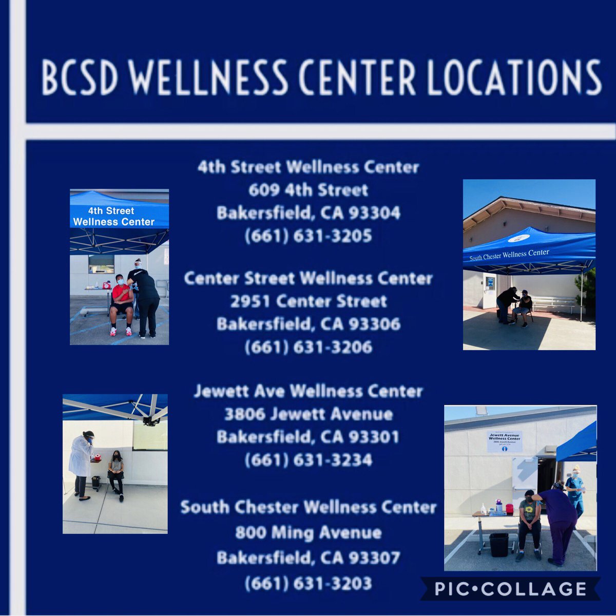 Having an #AttitudeofGratitude with <a href="/Team_BCSD/">Bakersfield City School District</a> #WellnessCenters as they hold outdoor immunization clinics! <a href="/BCSD_Health/">BCSD School Health and Wellness</a> #TeamBCSD More information on BCSD News:  youtu.be/umVtXwZOEOI youtu.be/PmT5S5eEq64