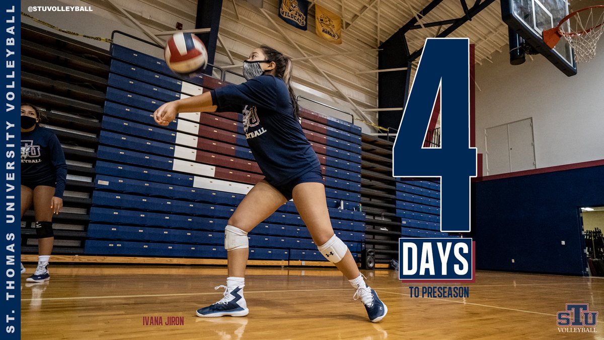 The reunion is almost upon on.

#STUVolleyball // #MaskUpSTU