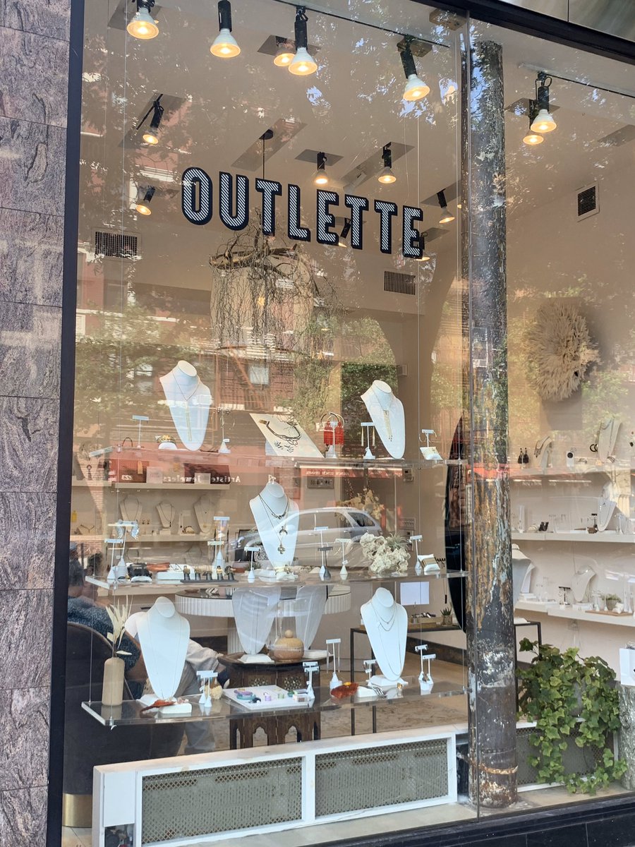 Bags, bracelets, rings and beautiful things await you at Outlette, 220 Columbus Avenue, between 69th and 70th Streets, where one-of-a-kind handmade design is in store. #ColumbusAvenue #UWS #ColumbusAvenueBID