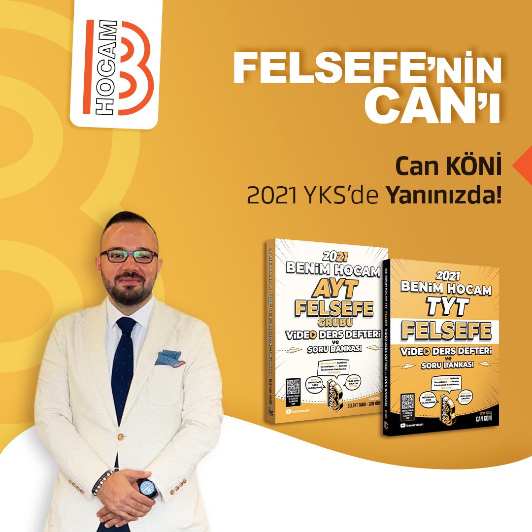 Benimhocamyayin's tweet photo. #yks2021tayfa Benim Hocam Yanında 💪 Felsefe’nin CAN’ı👇
@cankoniofficial ✌️
#yks2021tayfa #yks #ykshazırlık #aytfelsefe #tytfelsefe #benimhocamyks #benimhocam #canköni https://t.co/dA29eMipYm