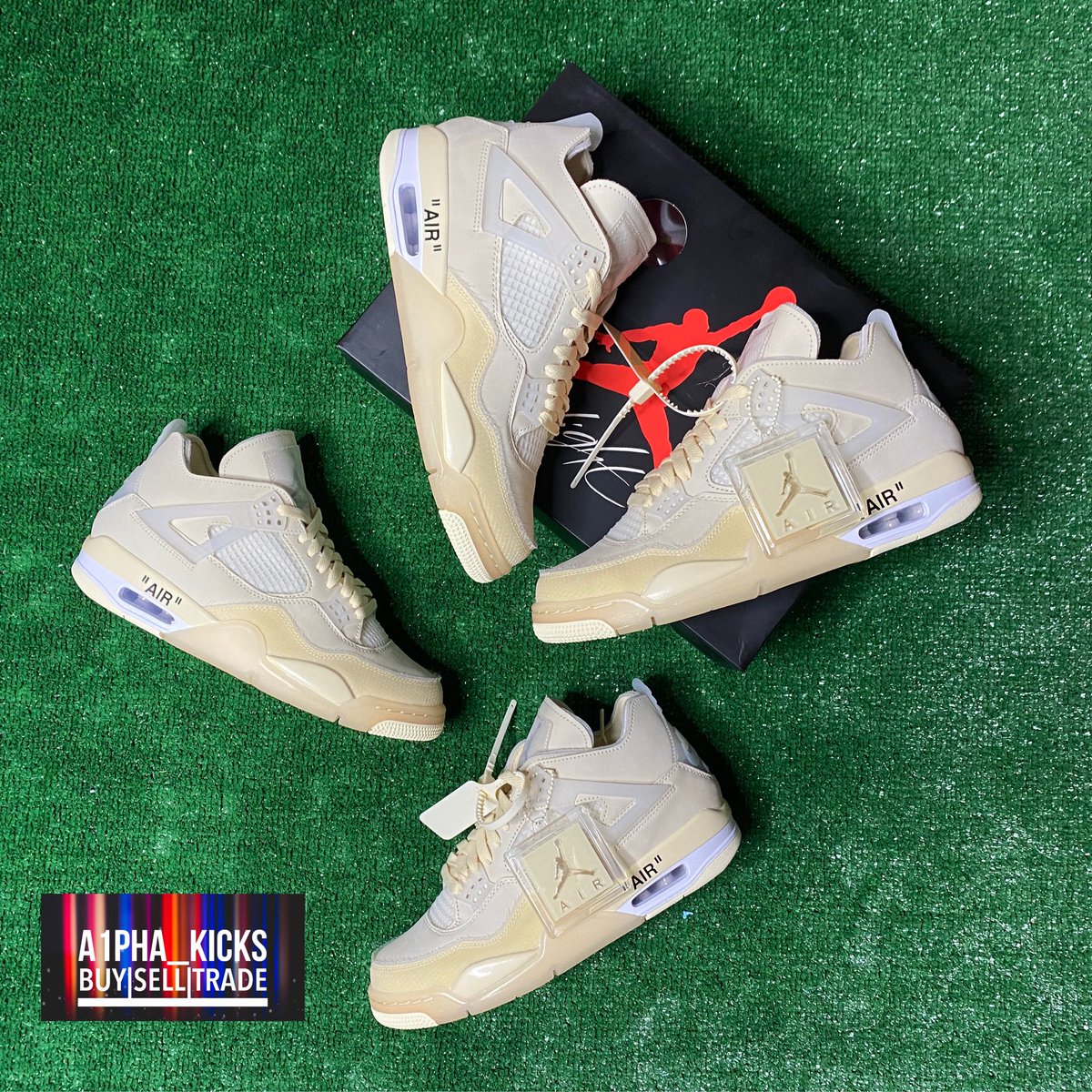 a1pha_kicks's tweet photo. Jordan 4 W “Off White” Sails
SIZE: (10W/8.5M) 
~SELLING ONE, LET ME KNOW IF YOU’RE INTERESTED!~  🔥🔥
#a1pha_kicks https://t.co/UT3vPSxOsf