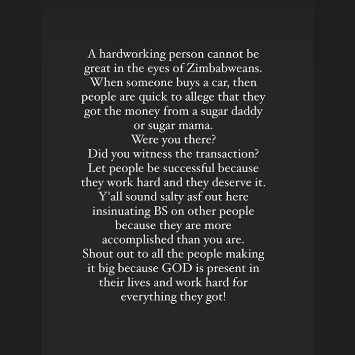 #stolen
Lets not forget "usebenzisa imithi"  "imali yegazi", "uyathakatha" bla bla bla la di da <a href="/NyathiBrilliant/">MniniWamaplazi🇿🇼 🇯🇵</a> come help me. You know these people as well.