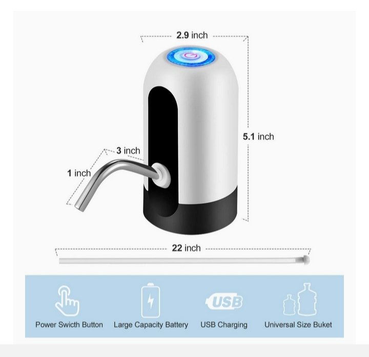 ElvisPa62947836's tweet photo. Tired of lifting heavy water cans, wet floors? Easiest solution is the #AutomaticWATERDISPENSER
-Easy to install and use
-USB rechargeable
-Can work for 30-60 days once fully charged.
-Suitable for 1.5 - 18, 9 litres
AVAILABLE @35500UGX
WhatsApp📲/📞+256785085336 https://t.co/h9QZfPy6ey