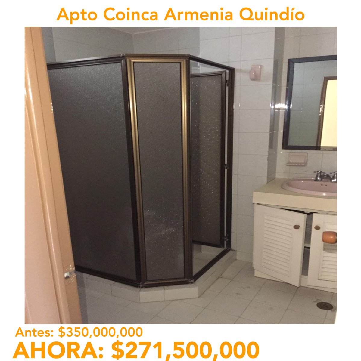 Subasta_la's tweet photo. 🏠 SUBASTA #Apartamento en #Coinca #Armenia 🎉 181mts² Llámanos al 3202175582 o escríbenos por whatsapp haciendo click aquí https://t.co/QeBaZUwt2c o ingresa aquí https://t.co/f4wdNiKZmG #VentasOnline #VentasInmobiliarias #SubastasVirtuales  #Subastas #remates #fincaraiz https://t.co/0EtFz5dYfS