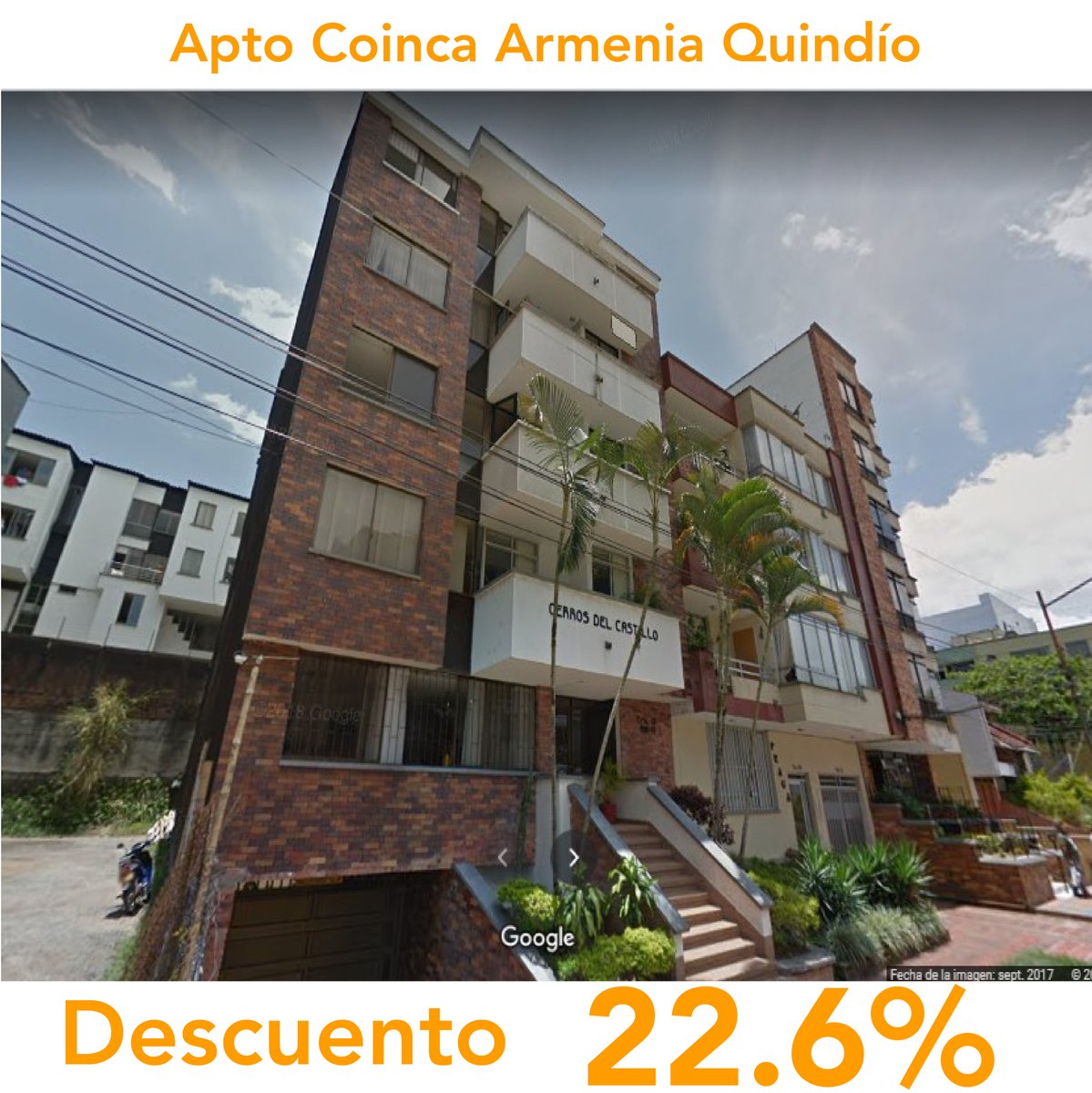 Subasta_la's tweet photo. 🏠 SUBASTA #Apartamento en #Coinca #Armenia 🎉 181mts² Llámanos al 3202175582 o escríbenos por whatsapp haciendo click aquí https://t.co/QeBaZUwt2c o ingresa aquí https://t.co/f4wdNiKZmG #VentasOnline #VentasInmobiliarias #SubastasVirtuales  #Subastas #remates #fincaraiz https://t.co/0EtFz5dYfS