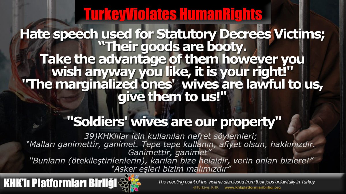 istanbul_KHK's tweet photo. Do you know TurkeyViolates HumanRights?

TurkeyViolates HumanRights https://t.co/PjSiTdwCqa