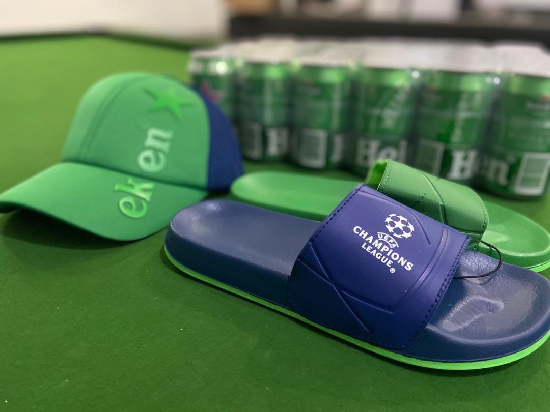 heineken flip flops