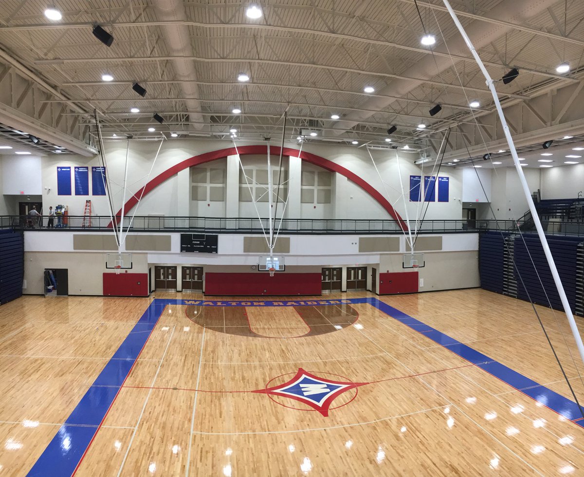 Roster boards are mounted and ready for some player names! Thank you to our building engineer Joel and Cobb County maintenance for all your help!