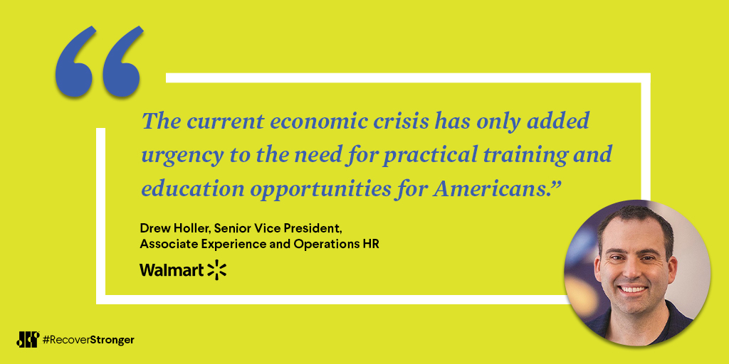 .<a href="/Walmart/">Walmart</a>'s strategy to put their 1.5M associates at the center of their commitment to #RecoverStronger—new safety measures, 235K bridge employment in three months, and a commitment of $1B in bonuses jff.org/what-we-do/imp… via <a href="/catwardtweets/">Cat Ward</a> <a href="/_lauramaye/">Laura Roberts</a>
