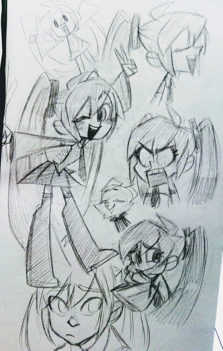 garabatos de la miku 