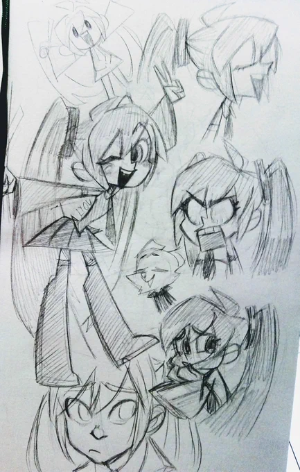 garabatos de la miku 