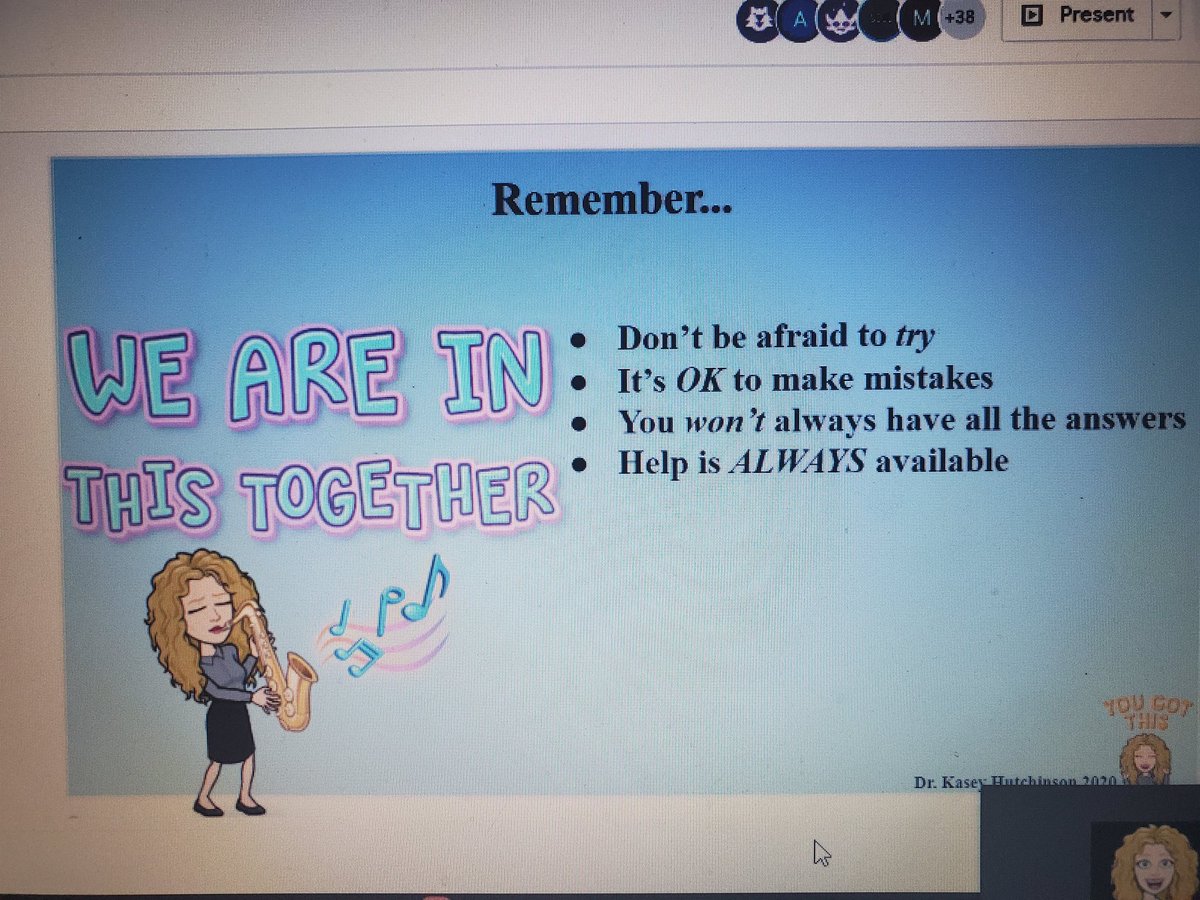 🎶 We're all in this together 🎶 
Are you singing it too?? 
Always a learner!!!
#ncssbethebest #T4T