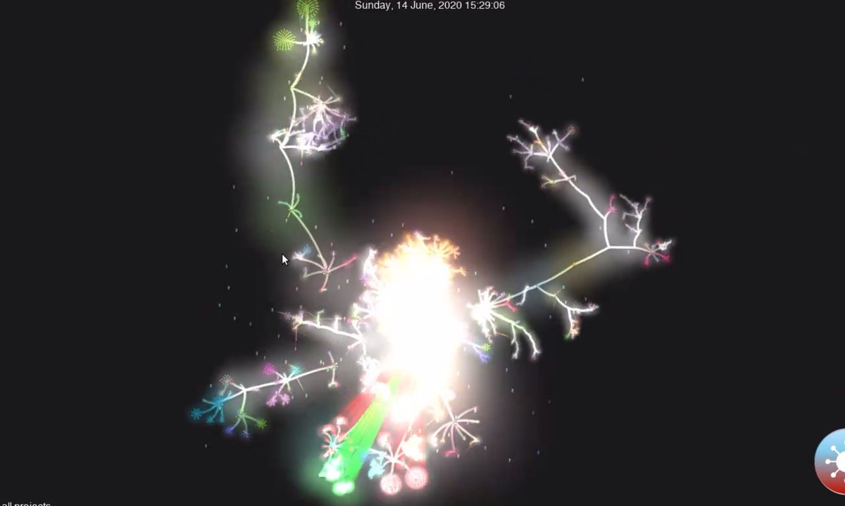 ChristophWelcz's tweet image. looking at german corona warn app from an architectural perspective @ #hackerkegeln with gource. Wasn&apos;t familiar with this tool, thx for the recommendation!