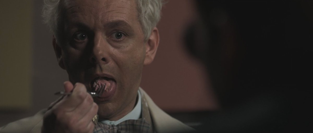 Sorry but Aziraphale really prove he's THAT b*tch here