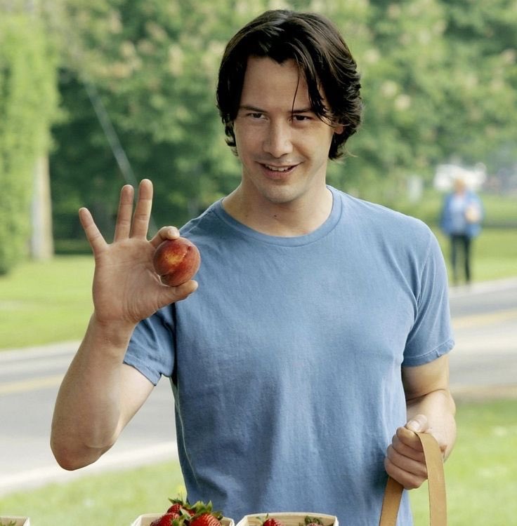 10. something’s gotta give. hot doctor keanu?? yes please.