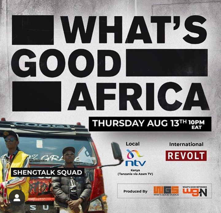 chaleslim's tweet photo. Tune in
@10pm
tonight!
#WhatsGoodAfrica #ShengTalk
@WhatsGoodStudio
@revolttv x @whatsgoodnet
#TimmyTDat #arteta #dubai #bbnaija #TrendingNow https://t.co/ADPRstv3O0