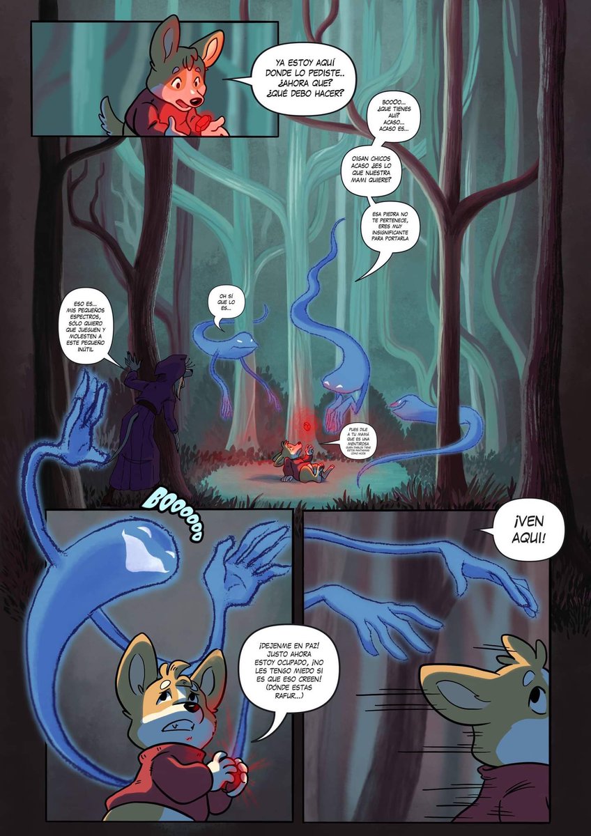 CorgiStephanie's tweet photo. Página random para mi cómic 💚
#comic #comicchile #ilustracion #corgi #furryart #artwork https://t.co/WQzUWddKk3