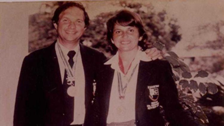 In 1982, Byram won another Gold medal for Pakistan, this time with his wife Goshpi Avari. Subsequently, Soshpi became first female medalist from Pakistan in Asian Games. Captain Khalid Akhtar also won a sailing Gold medal for Pakistan in 82' Asian Games.