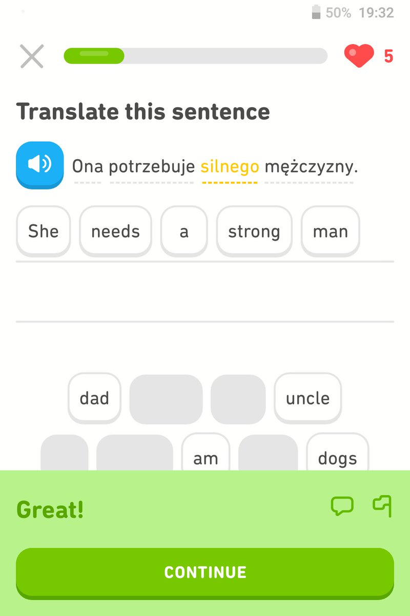 GingerNinjaCat's tweet photo. No, @duolingo. No, she does not.

#everydaysexism https://t.co/DV0BHVcyWz
