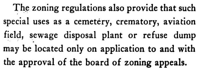 Cemeteries are allowed by right nowhere in Atlanta, presumably to manage ghost nuisances.