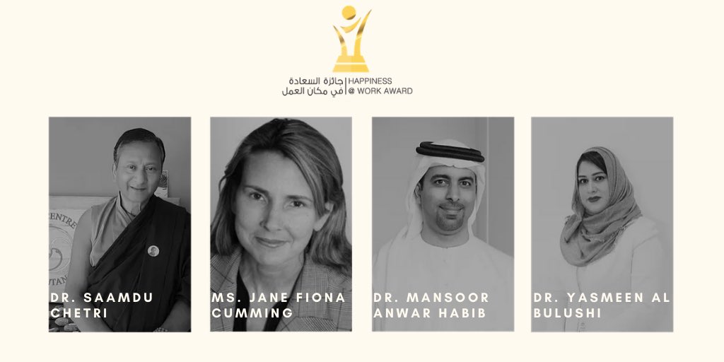 تشرفت بوجودي ضمن لجنه الحكام العالميين لجائزة السعاده في العمل للعام الثالث على التوالي<a href="/HappinessAward/">Happiness@WorkAward</a>- 
تجربه فريده لحفل الجوائز عن بعد (Online)  مبروك للجميع 
سعيده لفوز عمانتل <a href="/Omantel/">Omantel عمانتل</a>  لجائزة خاصه عن فئه مبادره اشراك الموظفين في العمل )#EmployeeEngagement