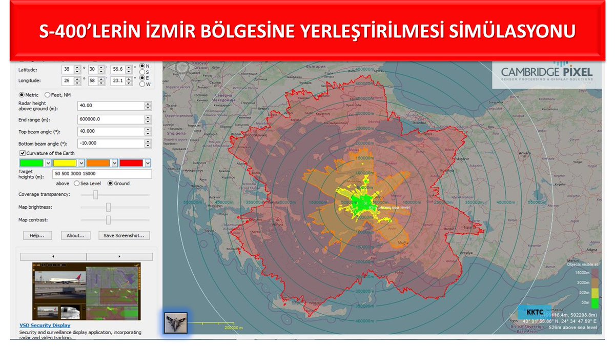 BeyazitKaratas's tweet photo. #Türkiye'nin #S400'leri #Ege ve #Akdeniz Bölgelerine konuşlandırma zamanı gelmiştir. #Yunanistan #Ege Adalarında bulunan ve intikal edecek #SAM'lar nedeniyle avantajlı durumdadır. Bu avantajlarını yok etmeliyiz. Siyasi boyut yerine güvenlik boyutuna geçme zamanı gelmiştir.++ https://t.co/0ZZL1LzcDA