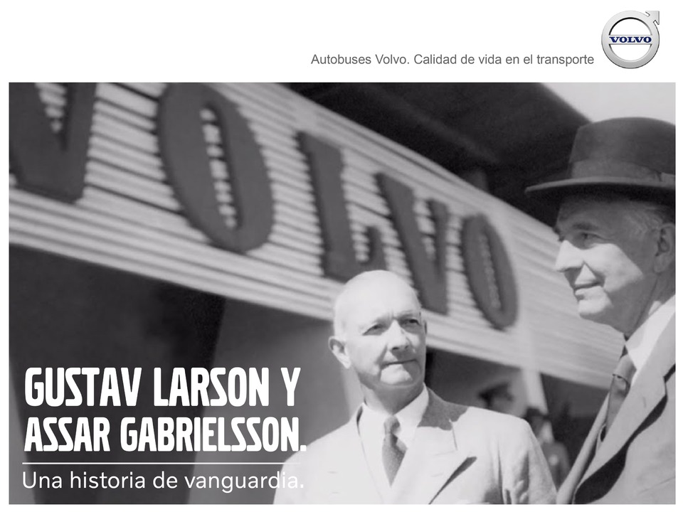 VolvoBusesCol's tweet photo. En 1927, Assar Gabrielsson y Gustav Larson dijeron, "Los automóviles son conducidos por seres humanos". El principio rector de todo lo que hacemos en Volvo, por lo tanto, es y debe seguir siendo, la seguridad."
.
.
#VolvoBusCol #TBT #TBTVolvo #OrgulloVolvo #YoRuedo https://t.co/E0mPubH7xd