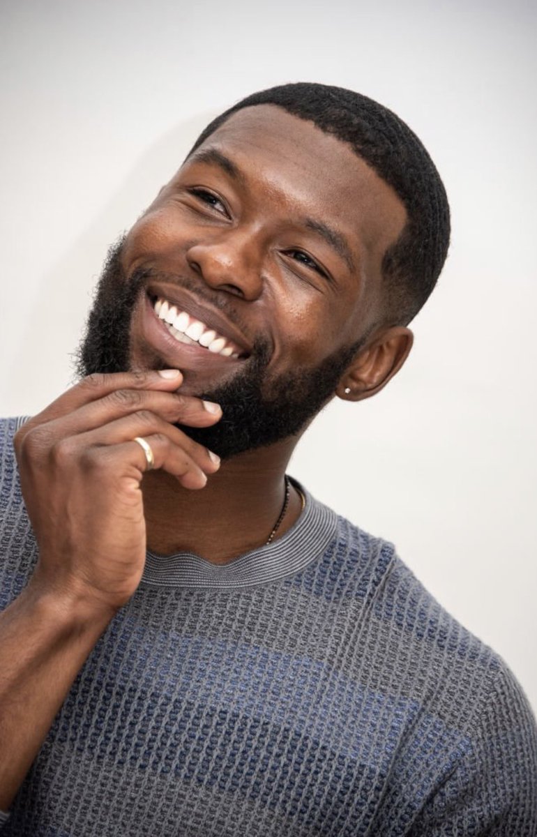 Trevante Rhodes is very much a Ghanaian man. Very much a Kwame