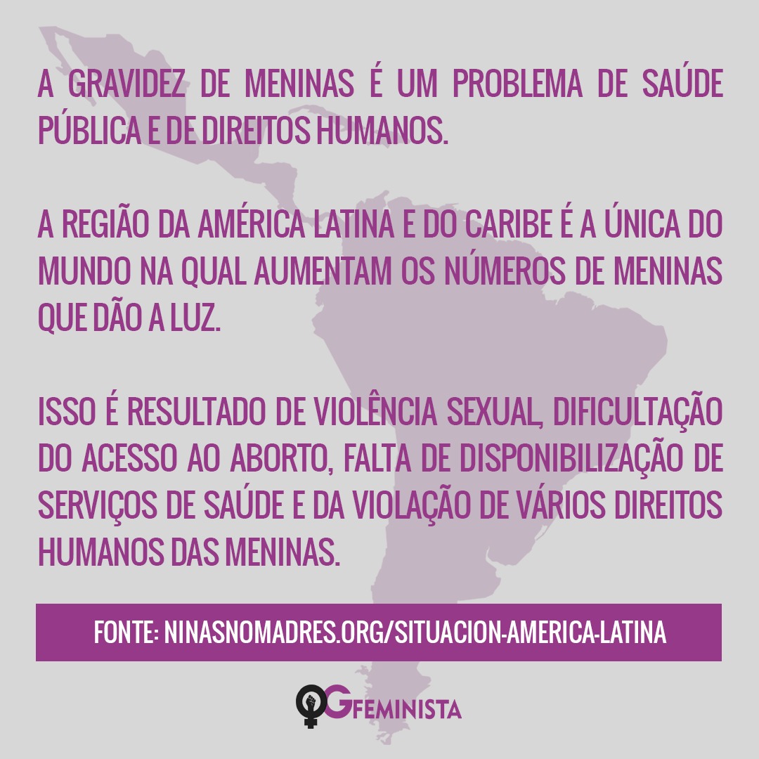 QGfeminista's tweet photo. Além disso, como é uma criança de apenas 10 anos, essa gravidez representa um risco real e iminente  para a menina.
#GravidezAos10Mata 
#ProteçãoDaInfância 
#MeninasNãoSãoMães https://t.co/ezuyeVCEDY