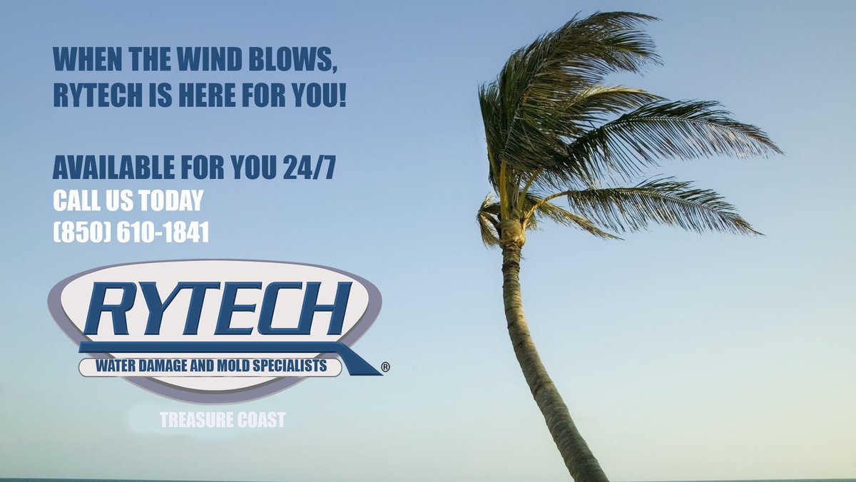 RytechTreasure's tweet image. It is the peak of hurricane season! Rytech is available to help you 24/7.