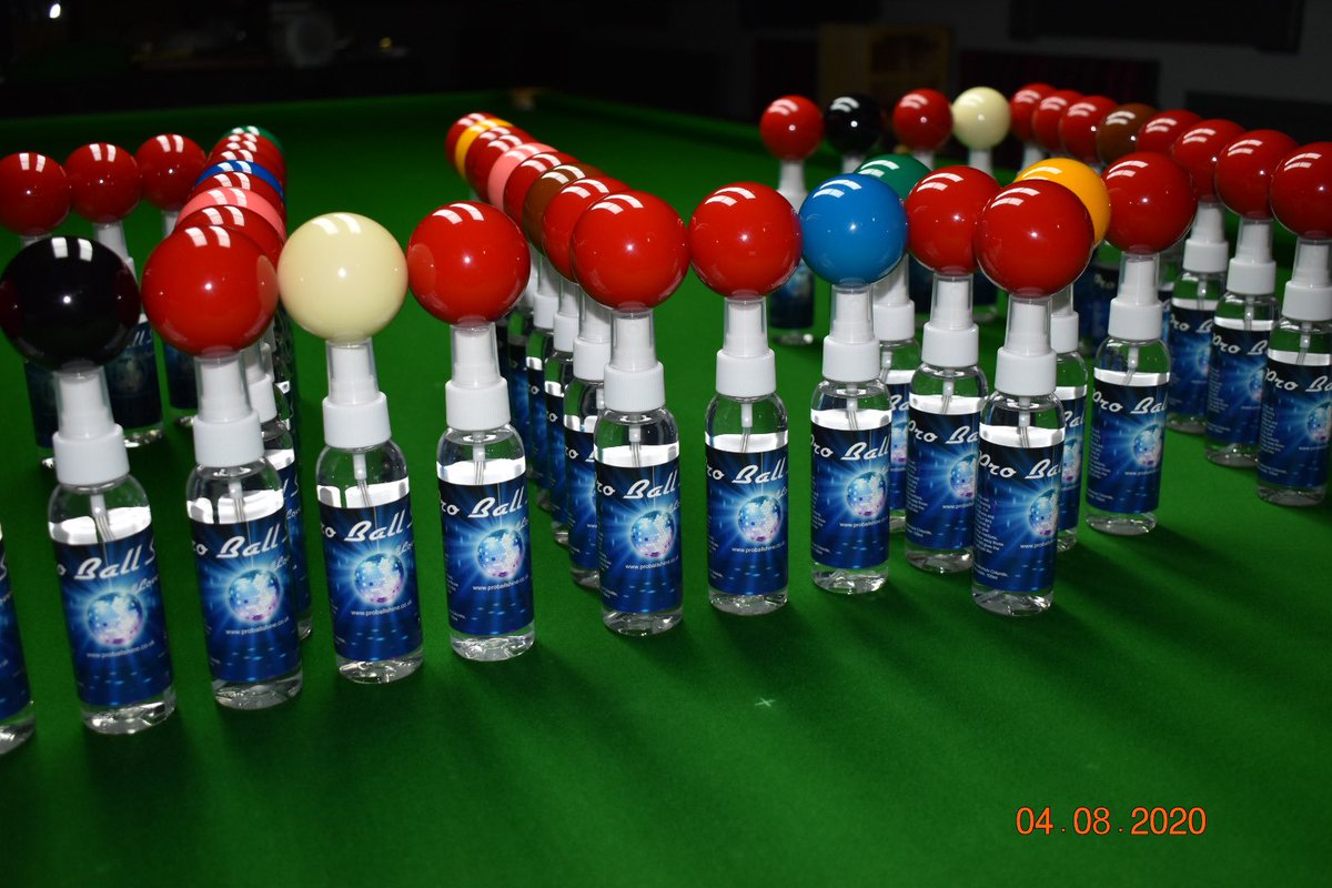 ProBallShine's tweet image. ✨ProBallShine✨
We are now Shipping Worldwide 🌍 shipping fees apply!
Free UK Delivery!
ProBallShine kills 99.9% of bacteria and reduces kicks by 95%.
Get Yours at proballshine.co.uk
#ilovesnooker #8BallPool #9ballpool #snooker #bbcsnooker @WeAreWST