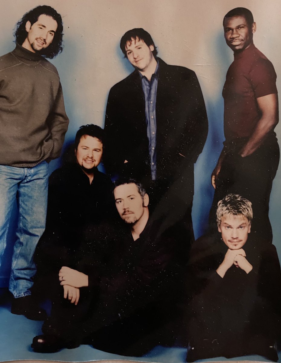 BuddyKenneth's tweet image. On this throwback Thursday I’m grateful for having had the privilege to do life and music with these wonderful men. Still the best of friends.  #sundaydrive #hftw