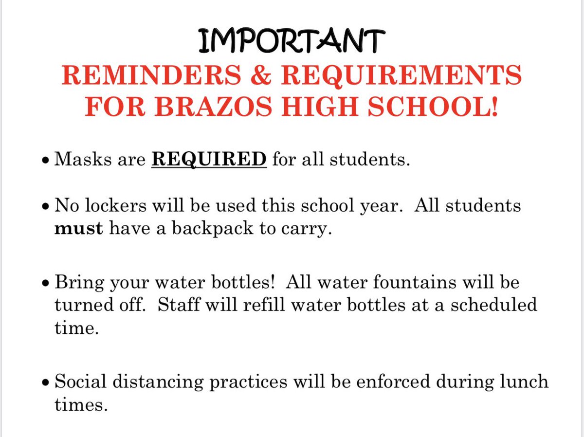 Brazos High School (@brazoshigh) on Twitter photo 