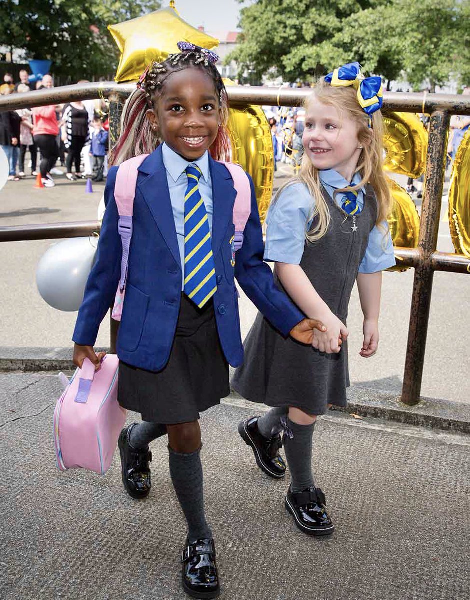 No one is born racist..1st day at School, Glasgow 12th August 2020..Photo  @rabperry