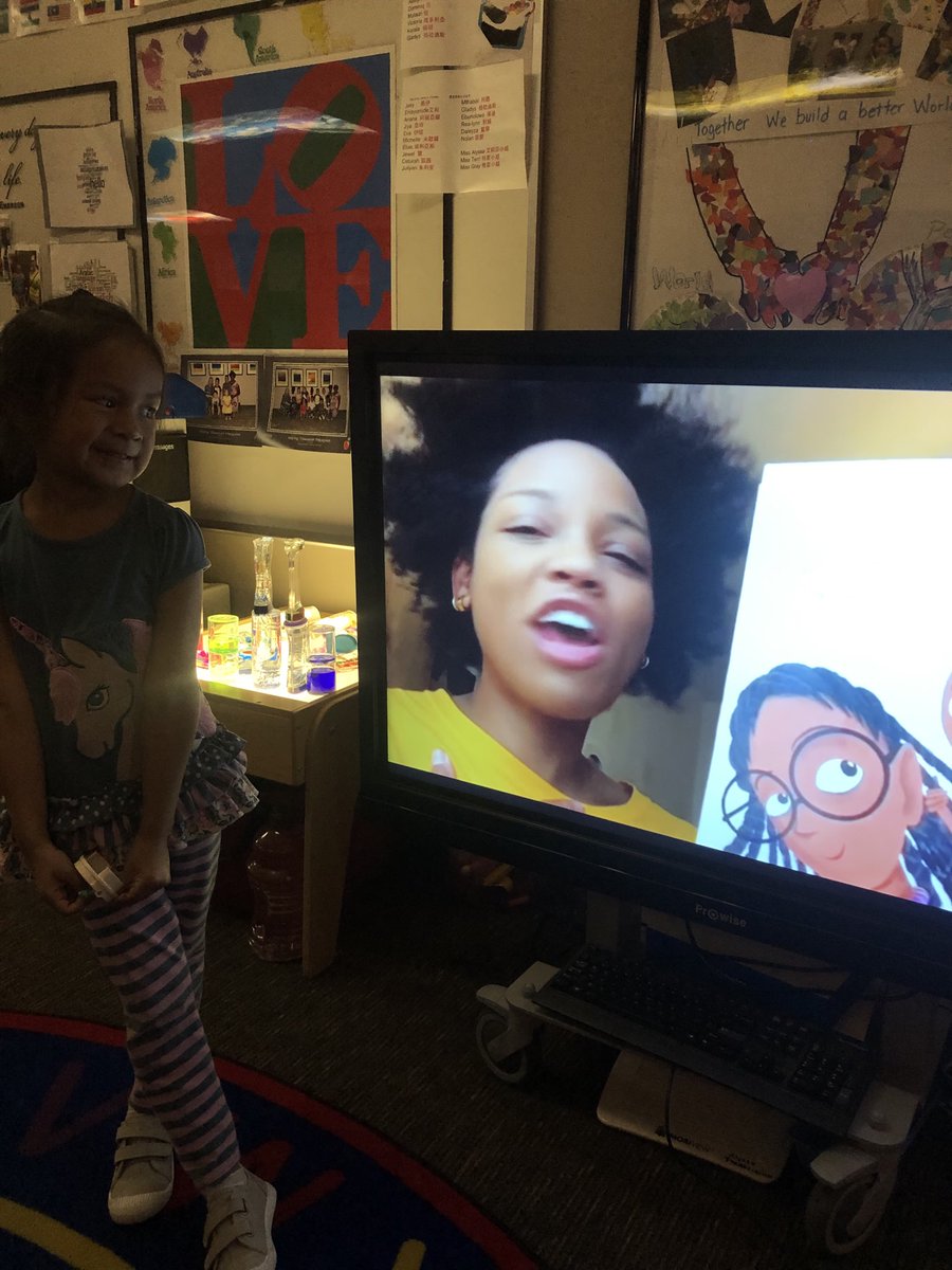 preddieallena's tweet photo. Culturally Relevant stories! Iโm in heaven! My students are glowing as they experience these stories about children just like them. #mylifeasateacher #wtpadventures #wearewayne https://t.co/iRQ9TzwZCV